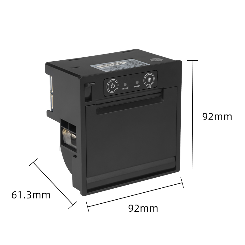 Printer label kios termal langsung usb tertanam 2 inci untuk timbangan