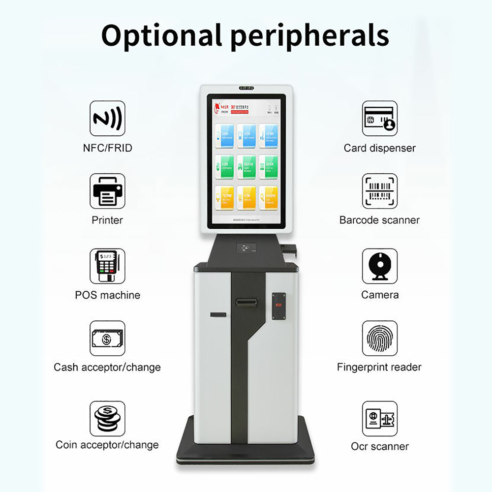 MASUNG MS-S8 Layanan Mesin Pendaur Ulang Uang Mandiri Kios Terminal Penukaran Mata Uang Asing Mesin ATM Kios Pembayaran