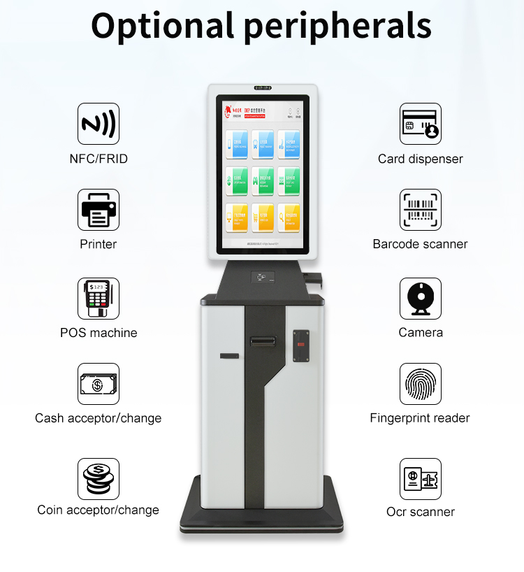 MASUNG MS-S8 Layanan Mesin Pendaur Ulang Uang Mandiri Kios Terminal Penukaran Mata Uang Asing Mesin ATM Kios Pembayaran