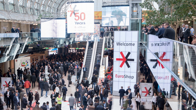 EUROSHOP 2023, pameran teknologi ritel internasional di Dusseldorf, Jerman