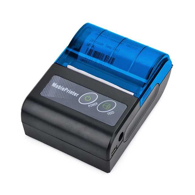 Printer Gulungan Kertas Termal Bluetooth 58mm