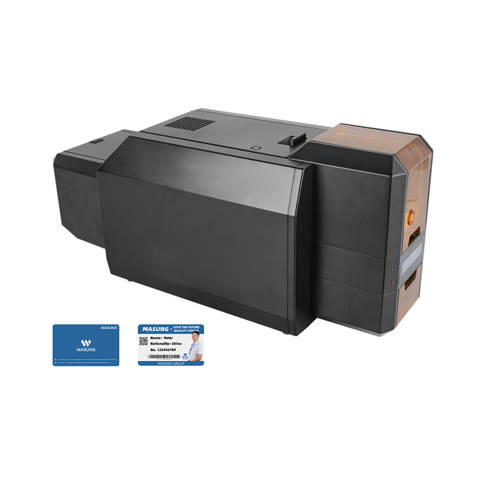 MS-S22K Sublimasi Termal Printer Kartu ID Warna Sisi Ganda-Pencetakan Kecepatan Tinggi 300dpi, Konektivitas USB/Ethernet