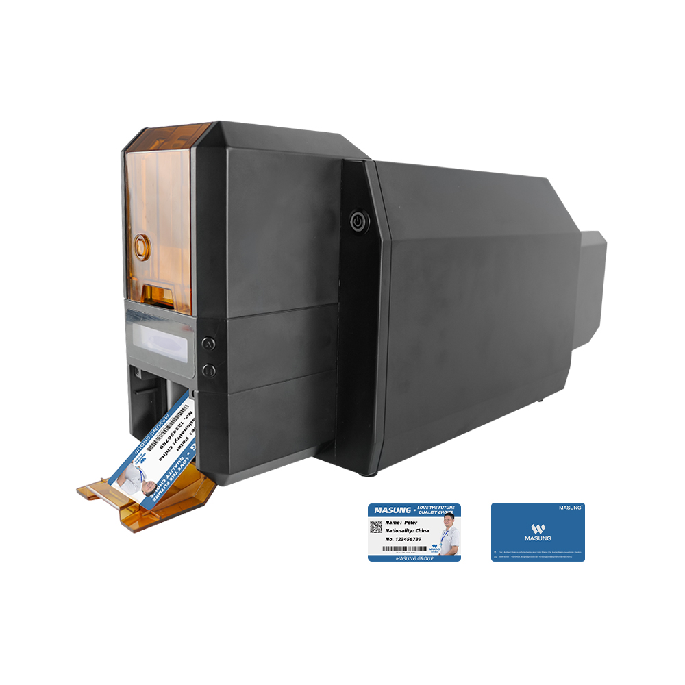 MS-S22K Sublimasi Termal Printer Kartu ID Warna Sisi Ganda-Pencetakan Kecepatan Tinggi 300dpi, Konektivitas USB/Ethernet