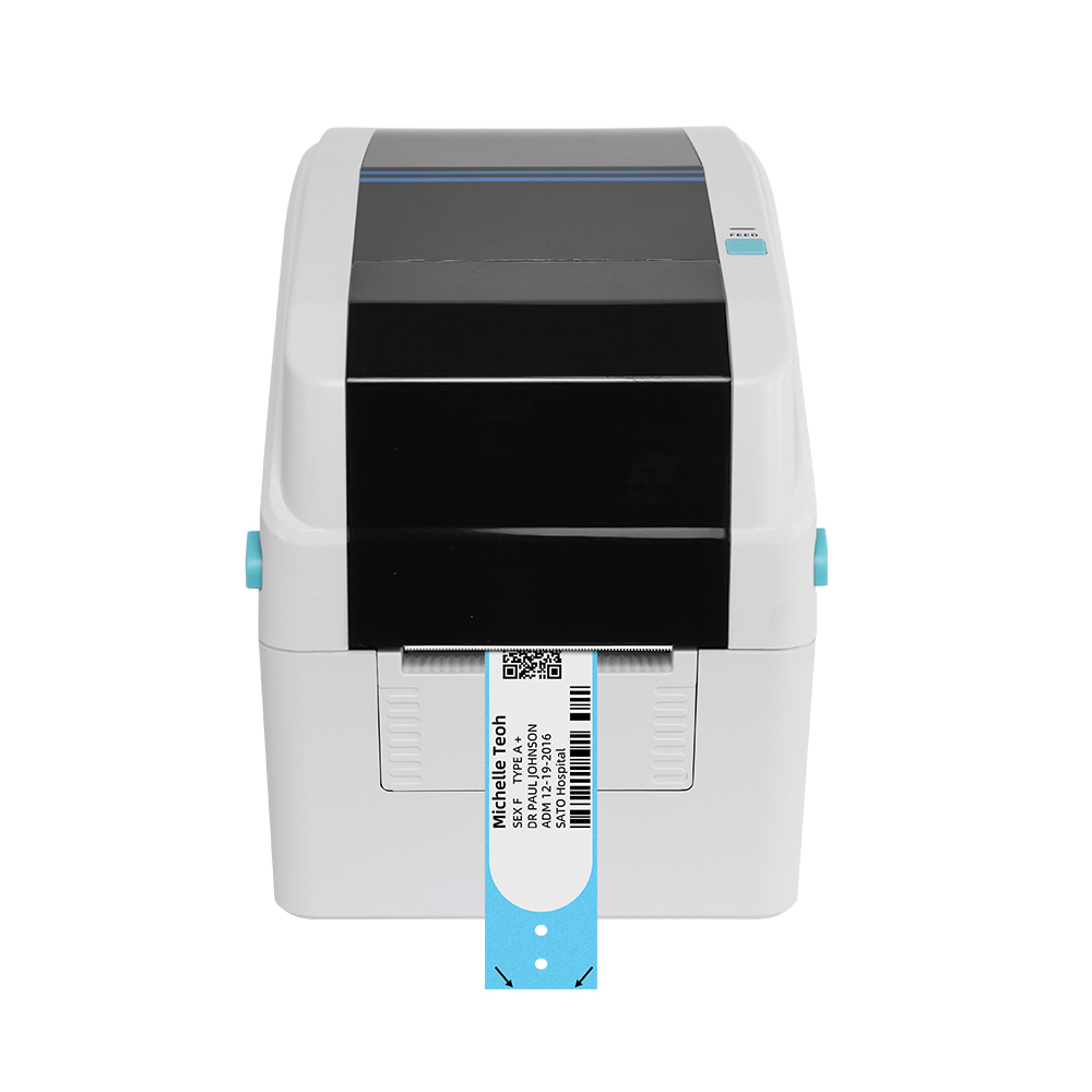 MS-LB401 Termal Transfer Wristband Printer: Pencetakan berkecepatan tinggi untuk ID Medis, Acara & Gelang Pesta