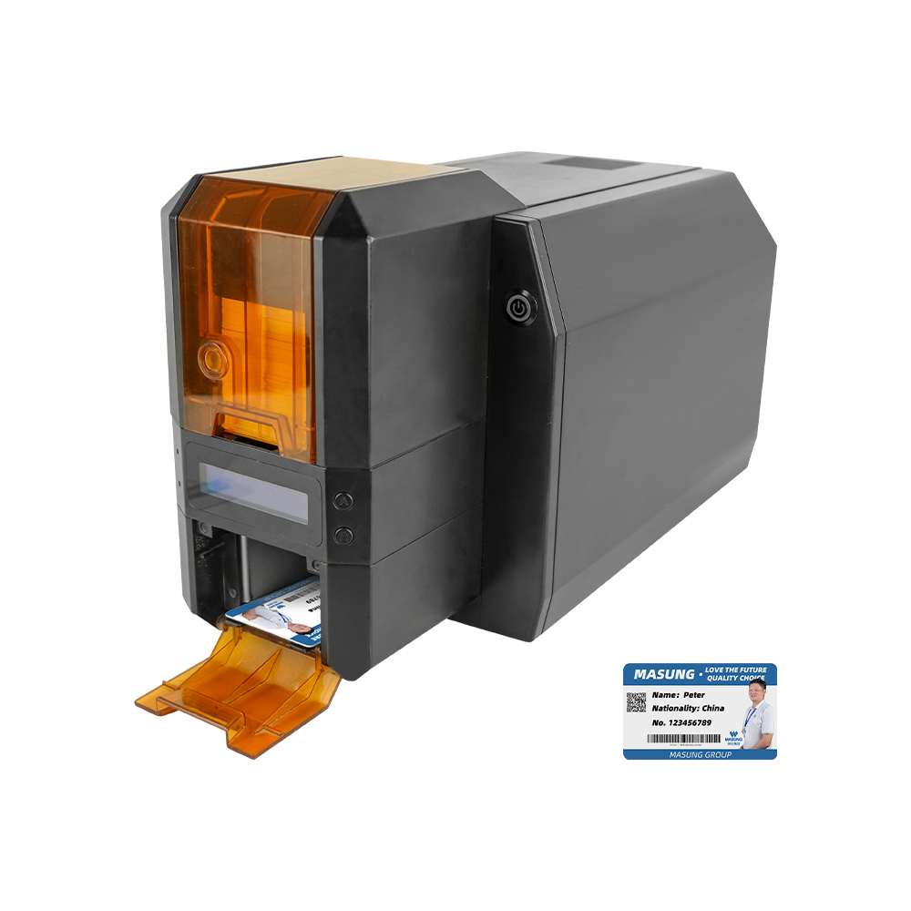 Printer Kartu ID Warna Sublimasi Termal MS-S22-Pencetakan 300DPI berkecepatan tinggi, konektivitas USB/Ethernet