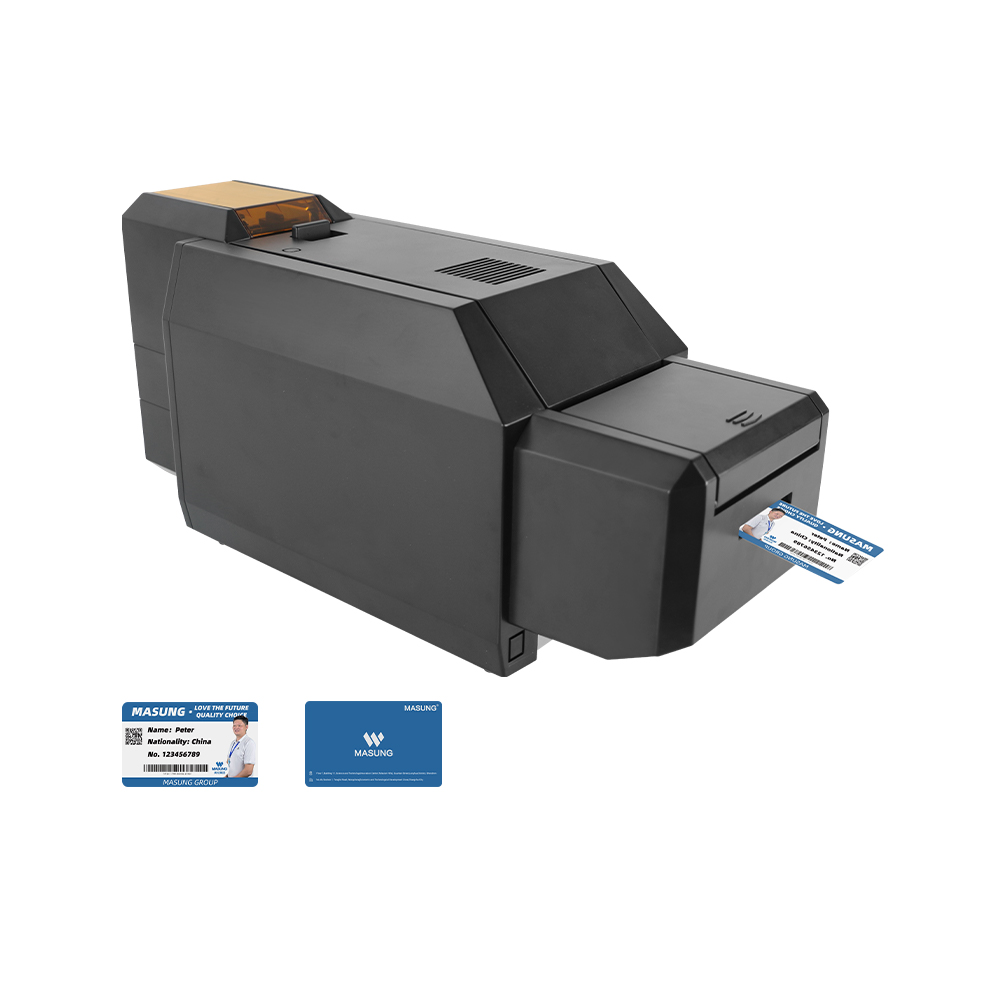 MS-S22K Sublimasi Termal Printer Kartu ID Warna Sisi Ganda-Pencetakan Kecepatan Tinggi 300dpi, Konektivitas USB/Ethernet