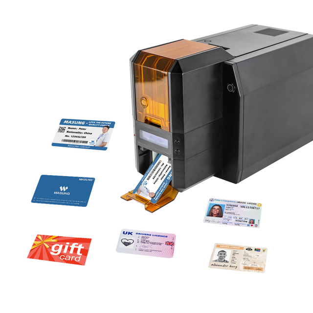 MS-S22K Sublimasi Termal Printer Kartu ID Warna Sisi Ganda-Pencetakan Kecepatan Tinggi 300dpi, Konektivitas USB/Ethernet