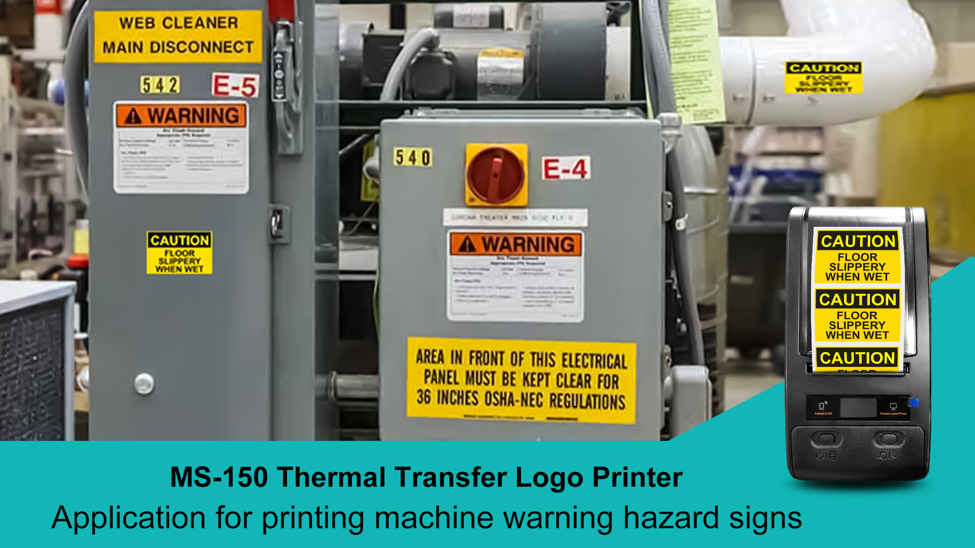 Printer Label Transfer Termal MS-150