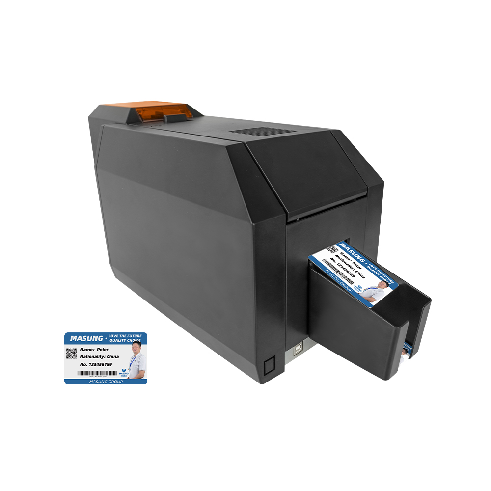 Printer Kartu ID Warna Sublimasi Termal MS-S22-Pencetakan 300DPI berkecepatan tinggi, konektivitas USB/Ethernet